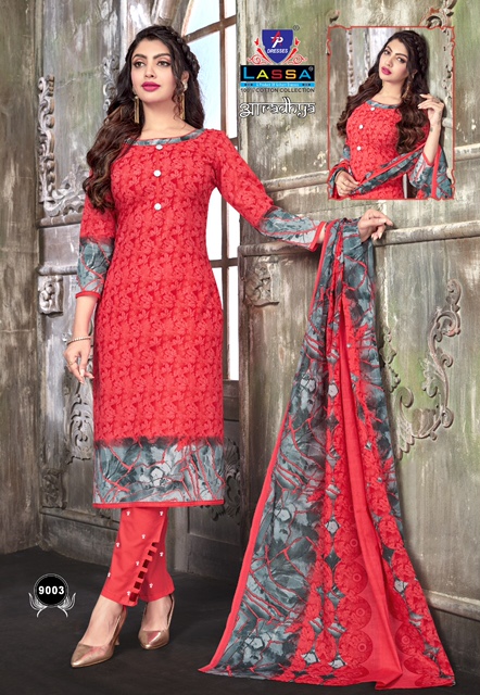Arihant Lassa Aaradhya 9 Cotton Printed Regular Wear Dress Material Collection